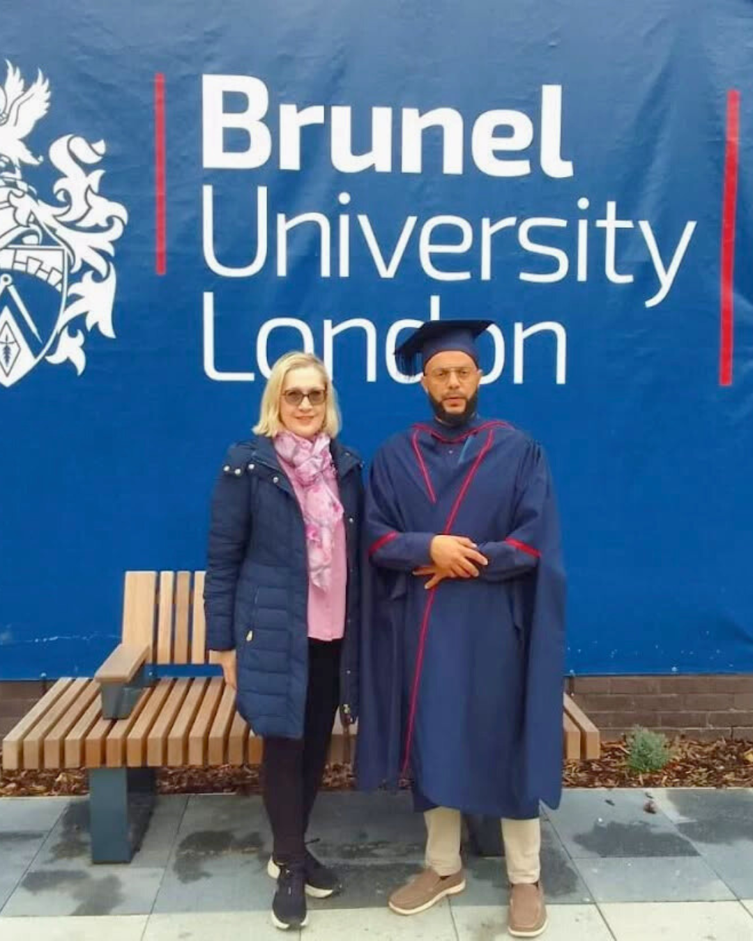 Atava student graduation at the Brunel University London
