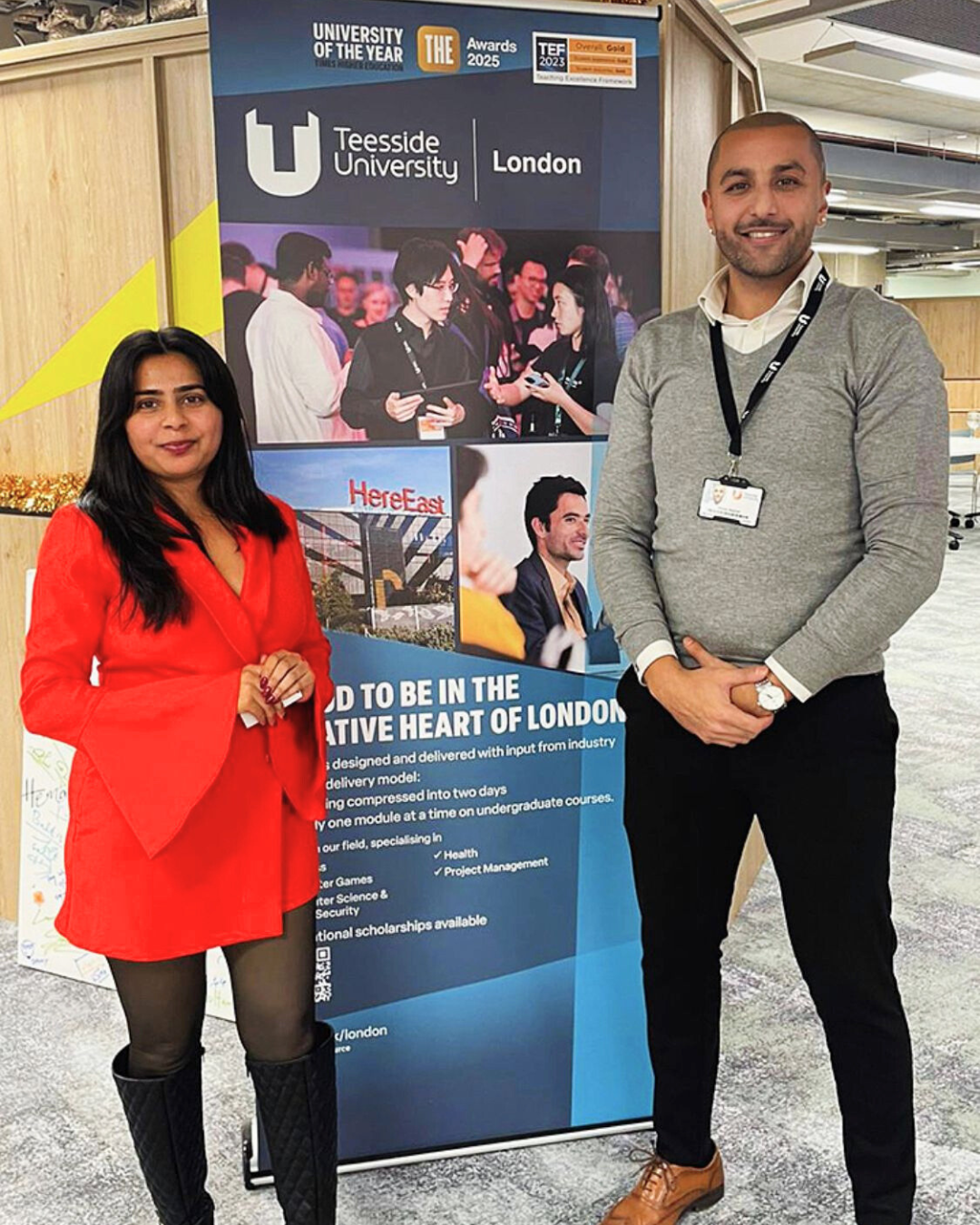 Atava visited Teesside Uni