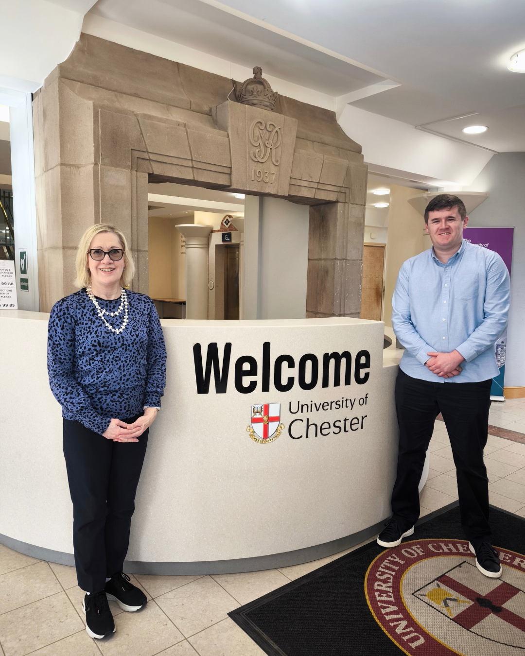 Atava visited University of Chester