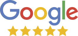 Google Review Logo with Stars
