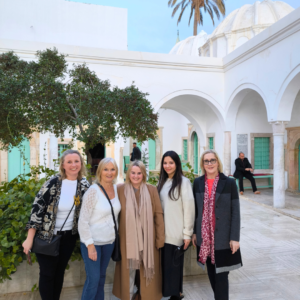 Visiting one of the oldest madrasas in Tripoli, Libya with members of the LBBC delegation