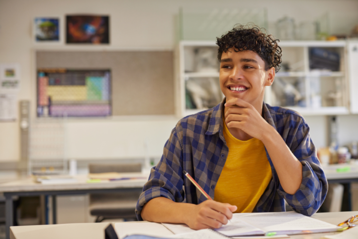 Moroccan student studying in the UK university