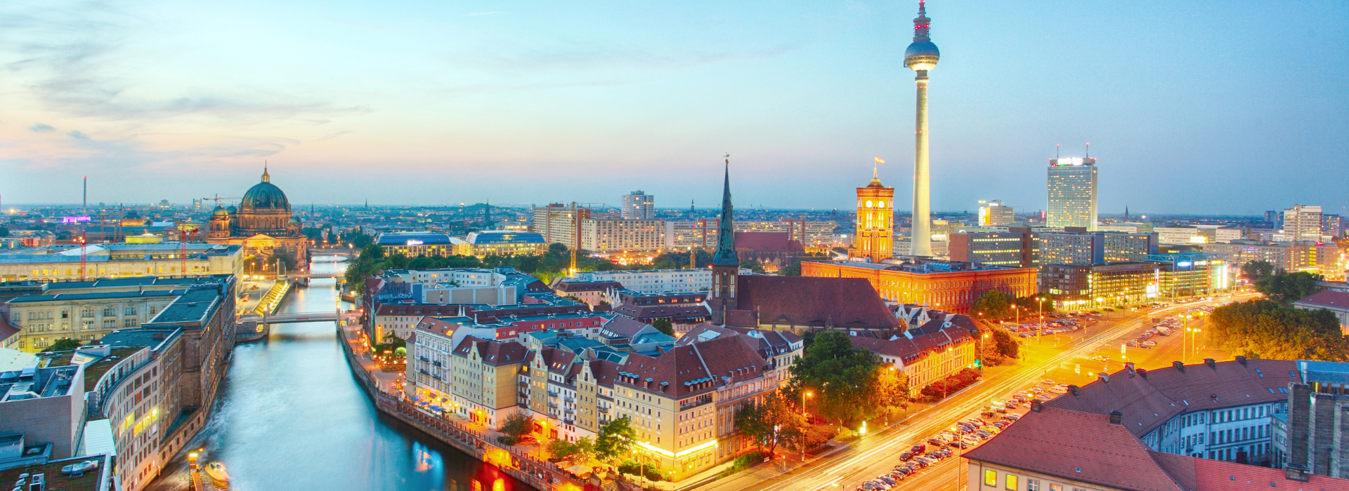 Germany, Berlin cityscape