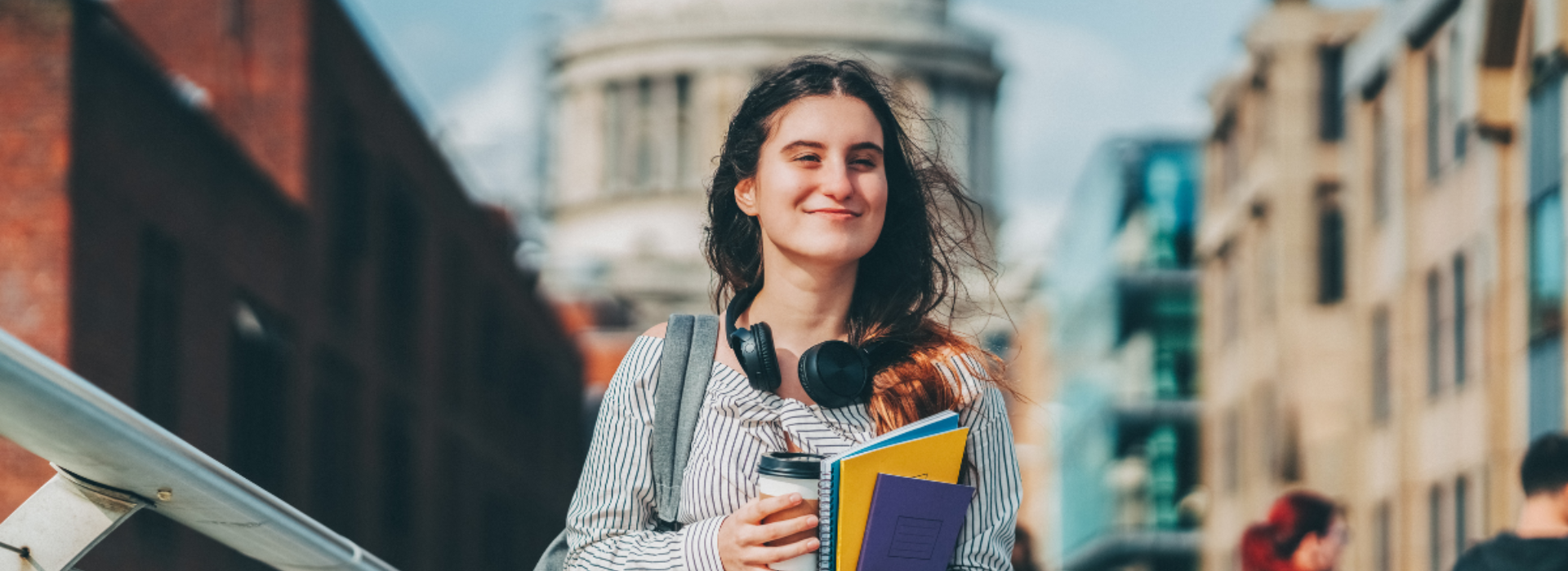 International student studying in the UK